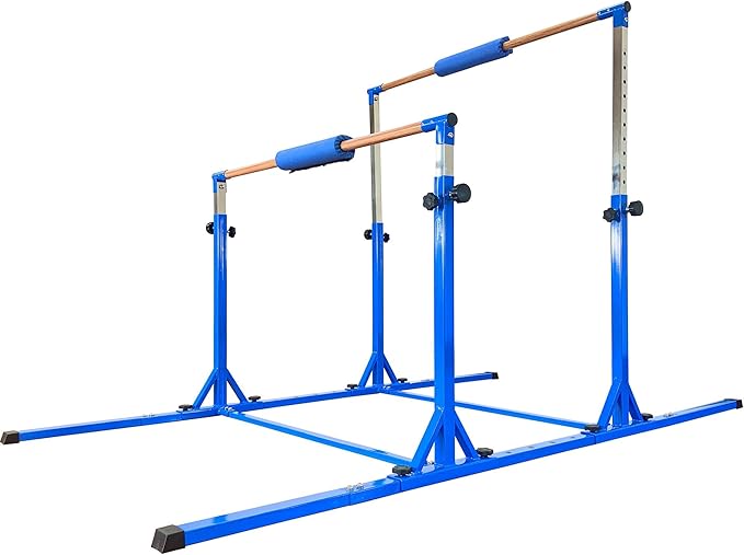 MARFULA 5‑in‑1 Gymnastics Double Bars Set (Kip/Parallel/Uneven)